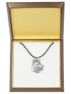 German Shepherd - necklace (silver plate) - 2912 - 31056