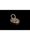 German Shepherd - necklace (silver plate) - 3422 - 34860