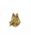 German Shepherd - pin (gold) - 1585 - 7589