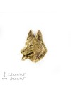 German Shepherd - pin (gold) - 1585 - 7595