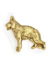 German Shepherd - pin (gold) - 2686 - 28977