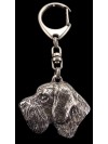 German Wirehaired Pointer - keyring (silver plate) - 117 - 607