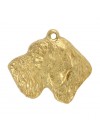 German Wirehaired Pointer - necklace (gold plating) - 999 - 31411