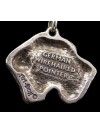 German Wirehaired Pointer - necklace (silver cord) - 3235 - 32817