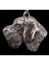 German Wirehaired Pointer - necklace (silver plate) - 2987 - 30927