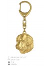 Golden Retriever - keyring (gold plating) - 2393 - 26915