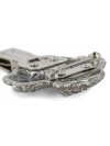 Grand Basset Griffon Vendéen - clip (silver plate) - 697 - 26531