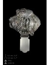 Grand Basset Griffon Vendéen - keyring (silver plate) - 2284 - 23692