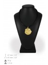 Grand Basset Griffon Vendéen - necklace (gold plating) - 3039 - 31505