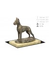 Great Dane - figurine (bronze) - 4665 - 41756