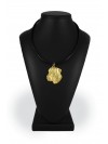 Great Dane - necklace (gold plating) - 2481 - 27417