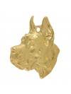Great Dane - necklace (gold plating) - 3019 - 31419