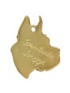 Great Dane - necklace (gold plating) - 3019 - 31420
