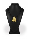 Great Dane - necklace (gold plating) - 3019 - 31421