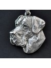 Great Dane - necklace (silver chain) - 3293 - 33625