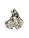 Great Dane - pin (silver plate) - 1537 - 26043