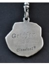 Griffon - keyring (silver plate) - 2746 - 29371