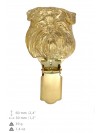 Griffon Bruxellois - clip (gold plating) - 1039 - 26749