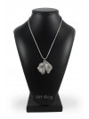 Irish Soft Coated Wheaten Terrier - necklace (silver chain) - 3370 - 34632