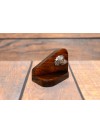 Irish Wolfhound - candlestick (wood) - 3688 - 36040