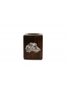 Irish Wolfhound - candlestick (wood) - 4019 - 38000