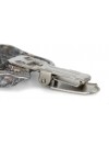 Irish Wolfhound - clip (silver plate) - 2554 - 27875