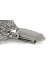 Irish Wolfhound - clip (silver plate) - 274 - 26327