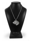 Irish Wolfhound - necklace (silver chain) - 3331 - 34476