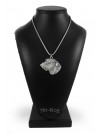Irish Wolfhound - necklace (silver cord) - 3209 - 33238