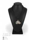 Irish Wolfhound - necklace (silver plate) - 3008 - 31009