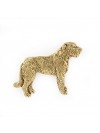Irish Wolfhound - pin (gold plating) - 1060 - 7715