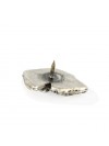 Irish Wolfhound - pin (silver plate) - 1528 - 26006