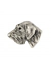 Irish Wolfhound - pin (silver plate) - 1528 - 26007