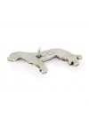 Irish Wolfhound - pin (silver plate) - 2639 - 28646