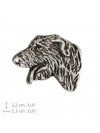 Irish Wolfhound - pin (silver plate) - 2645 - 28678