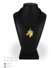 Italian Greyhound - necklace (gold plating) - 988 - 25508