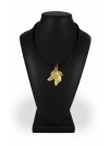 Italian Greyhound - necklace (gold plating) - 988 - 25511