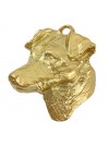 Jack Russel Terrier - keyring (gold plating) - 2436 - 27134