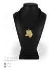 Jack Russel Terrier - necklace (gold plating) - 2509 - 27527