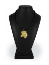 Jack Russel Terrier - necklace (gold plating) - 2509 - 27530