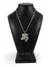 Jack Russel Terrier - necklace (silver chain) - 3339 - 34492