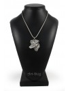 Jack Russel Terrier - necklace (silver cord) - 3217 - 33252