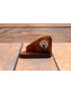 Kerry Blue Terrier - candlestick (wood) - 3685 - 36026