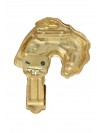 Kerry Blue Terrier - clip (gold plating) - 2611 - 28414