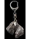 Kerry Blue Terrier - keyring (silver plate) - 1801 - 11978