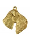 Kerry Blue Terrier - necklace (gold plating) - 959 - 25449