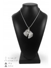 Kerry Blue Terrier - necklace (silver chain) - 3323 - 34457