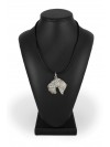 Kerry Blue Terrier - necklace (silver plate) - 3006 - 31006