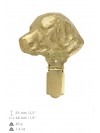 Labrador Retriever - clip (gold plating) - 1044 - 26797