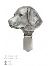 Labrador Retriever - clip (silver plate) - 2568 - 27994